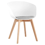 Стул из пластика с мягким сиденьем Eames варинант исполнения - 1 | Loft Concept в Сочи