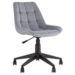 Мягкое компьютерное кресло Plushe Grey варинант исполнения - 1 | Loft Concept в Сочи