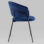Стул в велюре синего цвета Horizon варинант исполнения - 2 | Loft Concept в Сочи