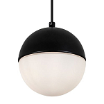 Подвесной светильник шар Ponzio Flos Black Sphere Hanging Lamp варинант исполнения - 1 | Loft Concept в Сочи