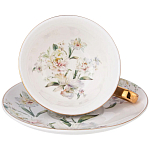 Чайный набор из фарфора на 6 персон Grey Tea Porcelain Set варинант исполнения - 1 | Loft Concept в Сочи