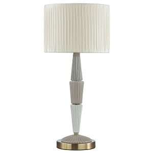 Настольная лампа с тканевым абажуром Nude Color