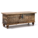 Сундук из массива манго Натуральный цвет варинант исполнения - 2 | Loft Concept в Сочи