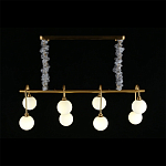 Люстра подвесная линейная Eloizа варинант исполнения - 4 | Loft Concept в Сочи