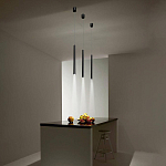 Подвсеной светильник светодиодный металлический цилиндрической формы Высота 60см Trumpet tube варинант исполнения - 5 | Loft Concept в Сочи