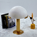 Настольная лампа c абажуром в форме купола из натурального камня  Heavenly Harmony варинант исполнения - 4 | Loft Concept в Сочи