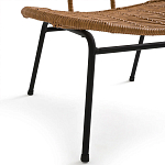 Садовое кресло из искусственного ротанга Mills Rattan Wicker Chair варинант исполнения - 6 | Loft Concept в Сочи