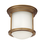 Потолочный светильник для ванных комнат с цилиндрическим стеклянным плафоном и одной лампой Hinkley варинант исполнения - 9 | Loft Concept в Сочи