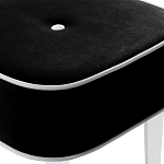 Квадратный мягкий пуф на белых ножках Winton Pouf Square варинант исполнения - 10 | Loft Concept в Сочи