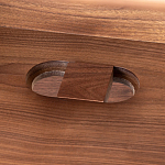 ТВ-тумба из массива ореха Robinett Wooden TV Stand варинант исполнения - 6 | Loft Concept в Сочи