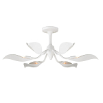 Потолочный светильник с плафонами в виде белых лепестков Delicate Flower варинант исполнения - 2 | Loft Concept в Сочи