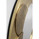 Зеркало золотое со вставками в виде геометрических фигур варинант исполнения - 4 | Loft Concept в Сочи