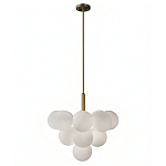 Люстра круглая со стеклянными сферами Maleficent варинант исполнения - 4 | Loft Concept в Сочи