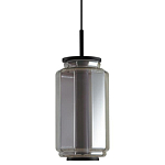 Подвесной светильник с дымчатым плафоном Jarrty 27 см варинант исполнения - 1 | Loft Concept в Сочи