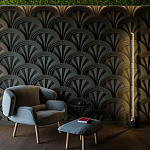 Гипсовая 3D Панель PALM варинант исполнения - 1 | Loft Concept в Сочи