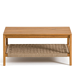 Стол журнальный для сада из акации Breathe Nature варинант исполнения - 2 | Loft Concept в Сочи