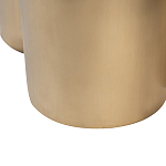 Стол журнальный круглый керамогранит белый Keramos варинант исполнения - 4 | Loft Concept в Сочи