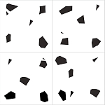 Плитка с узором Осколки варинант исполнения - 1 | Loft Concept в Сочи