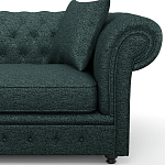 Мебельная ткань Шенилл темно-зеленый цвет 138 см T4-39 варинант исполнения - 6 | Loft Concept в Сочи