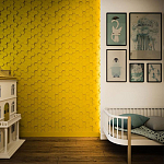 Гипсовая 3D Панель M-44 варинант исполнения - 1 | Loft Concept в Сочи