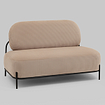 Диван Стоун велюр рельефный бежевый варинант исполнения - 1 | Loft Concept в Сочи