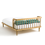 Кровать из массива дуба с пружинным блоком Mateta варинант исполнения - 4 | Loft Concept в Сочи