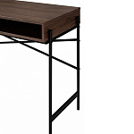 Стол рабочий в стиле лофт с ящиком и нишей для хранения Urban Style Space 2 варинант исполнения - 5 | Loft Concept в Сочи