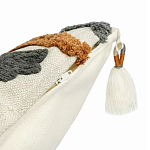 Подушка декоративная с вышивкой и кисточками Divine Abstractions варинант исполнения - 3 | Loft Concept в Сочи