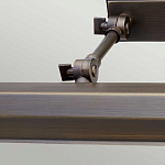 Светильник для картин с призматическим плафоном и двойными регулируемыми шарнирами Elstead Lighting варинант исполнения - 45 | Loft Concept в Сочи