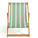 Шезлонг из акации и ткани Argentina варинант исполнения - 4 | Loft Concept в Сочи