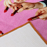 Коврик Seletti Lipstick Pink варинант исполнения - 1 | Loft Concept в Сочи