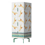 Тумба с зелеными ножками Tall Forest Ok варинант исполнения - 2 | Loft Concept в Сочи