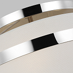 Потолочный светильник с белым тканевым абажуром Generation Lighting варинант исполнения - 3 | Loft Concept в Сочи