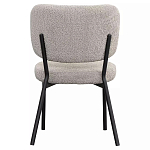 Стул мягкий с серо-бежевой буклированной обивкой Inspiration from Provence варинант исполнения - 4 | Loft Concept в Сочи