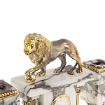 Настольный письменный набор из мрамора с декором в виде льва в подарочной упаковке Marble Accessory варинант исполнения - 3 | Loft Concept в Сочи