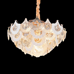 Люстра круглая с многослойными элементами в виде лепестков Embodiment варинант исполнения - 1 | Loft Concept в Сочи