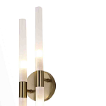 Бра с двумя цилиндрическими матовыми плафонами на круглом основании Delta Light варинант исполнения - 3 | Loft Concept в Сочи