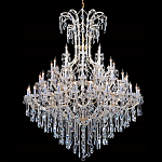 Люстра многоярусная с хрустальными подвесками в классическом стиле Диаметр 180 см Crystal lamps варинант исполнения - 1 | Loft Concept в Сочи
