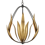 Люстра грушевидной формы с волнистыми листьями Foliage of Leaf Forms варинант исполнения - 2 | Loft Concept в Сочи