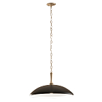 Подвесной светильник с широким куполообразным плафоном Kichler варинант исполнения - 2 | Loft Concept в Сочи