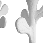 Люстра с белым каркасом и тканевыми абажурами Natural Stems варинант исполнения - 2 | Loft Concept в Сочи