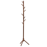 Напольная вешалка из массива бука Branches Hangers Dark варинант исполнения - 1 | Loft Concept в Сочи