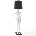 Лампа MANNEQUIN LAMP с абажуром созерцание силуэта варинант исполнения - 1 | Loft Concept в Сочи