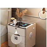 Умная прикроватная тумбочка c зарядкой для телефона Smart Furniture варинант исполнения - 4 | Loft Concept в Сочи