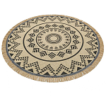 Ковер круглый из комбинированного состава Fantasy варинант исполнения - 3 | Loft Concept в Сочи