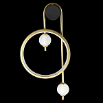 Бра с круглой рамкой и стеклянными белыми шарами B.LUX C Ball варинант исполнения - 2 | Loft Concept в Сочи