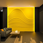 Барельеф BIG WAVE варинант исполнения - 2 | Loft Concept в Сочи