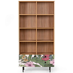 Широкий стеллаж с принтом Elise Rack варинант исполнения - 10 | Loft Concept в Сочи