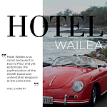 Подарочный фото-альбом Для тех, кто мечтает о приключениях Hotel Wailea  варинант исполнения - 6 | Loft Concept в Сочи