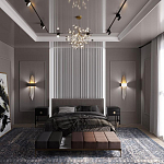 Гипсовая 3D панель M-48 варинант исполнения - 4 | Loft Concept в Сочи